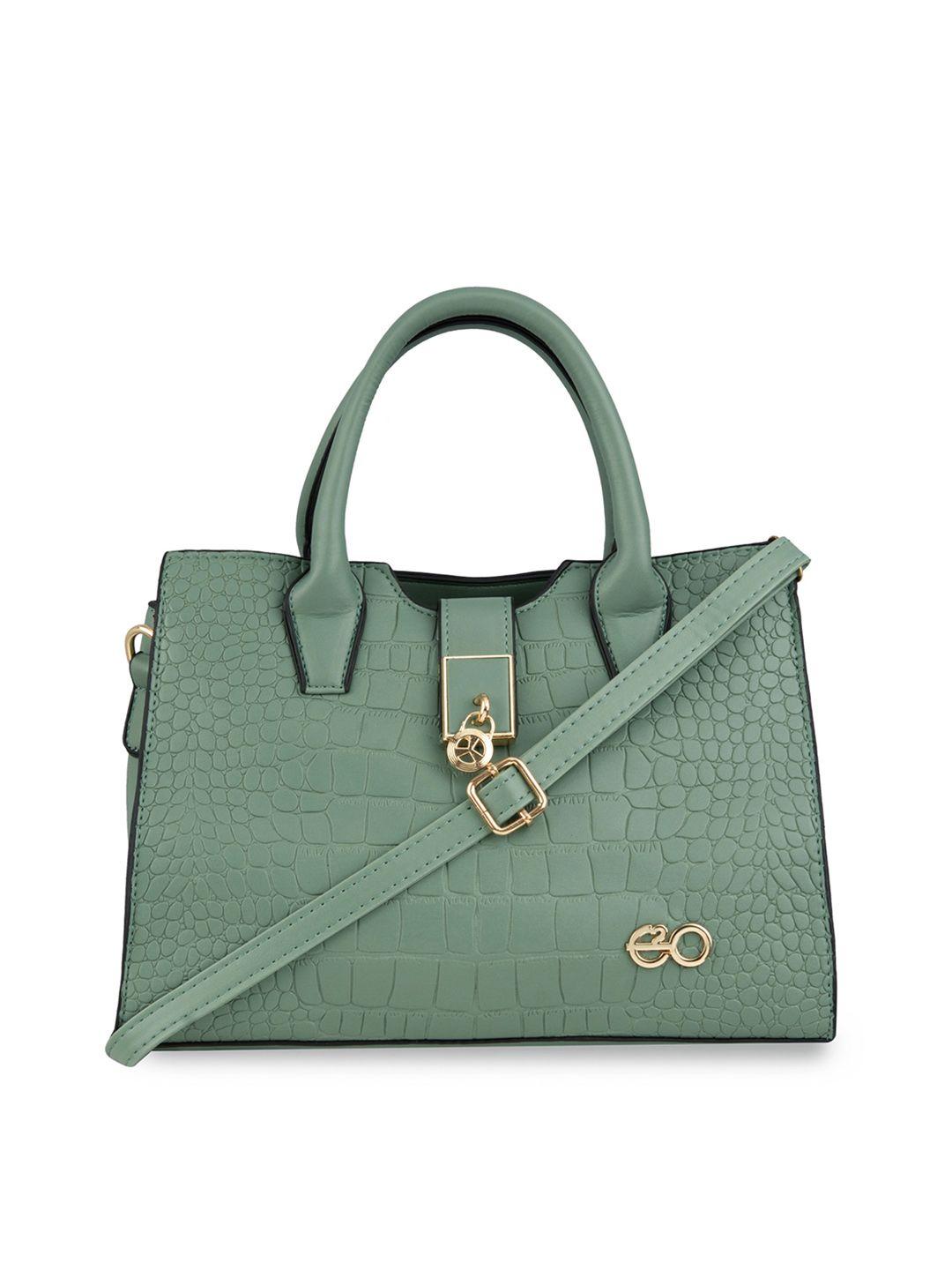 e2o green pu structured handheld bag