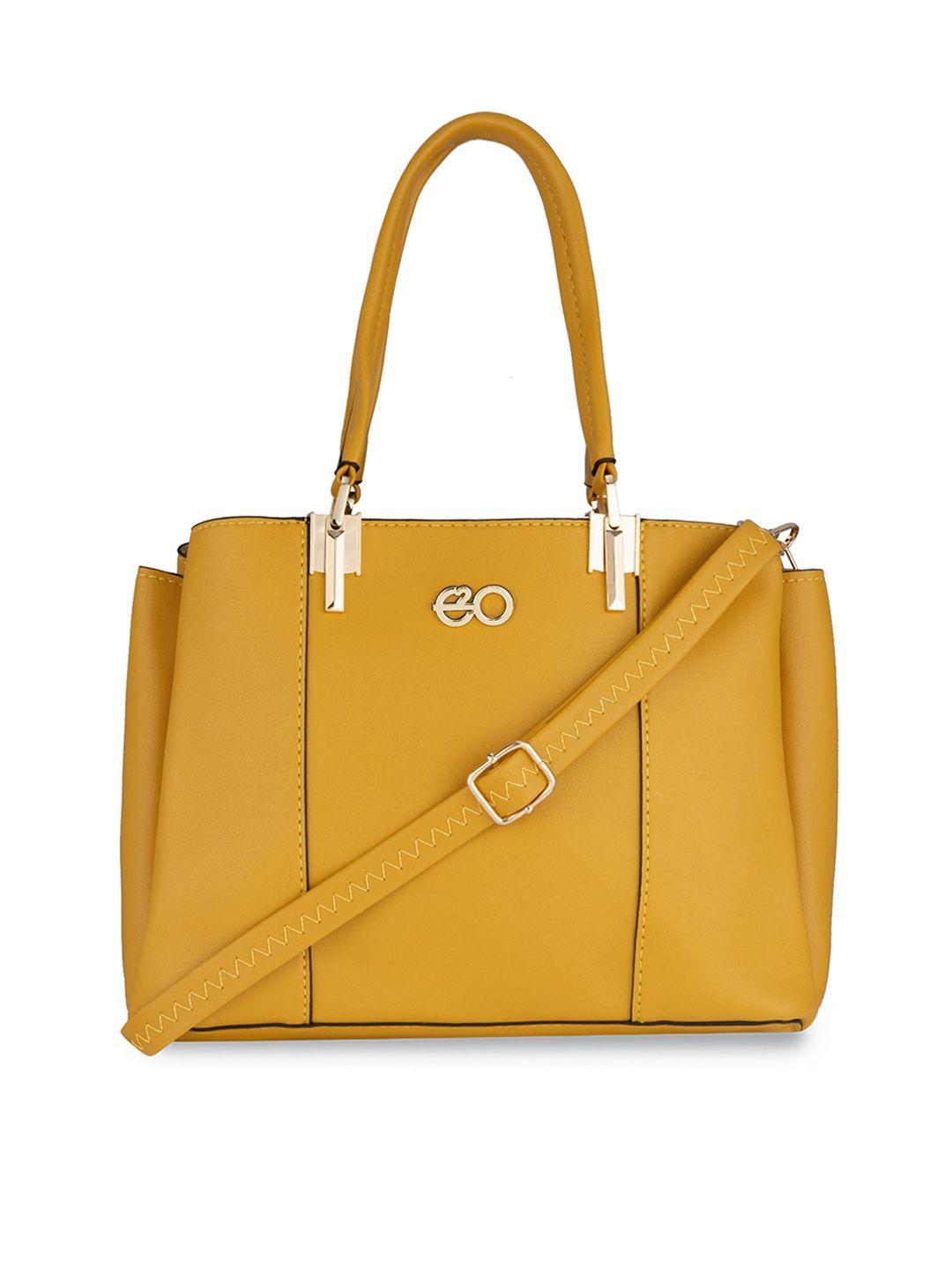 e2o pu structured shoulder bag