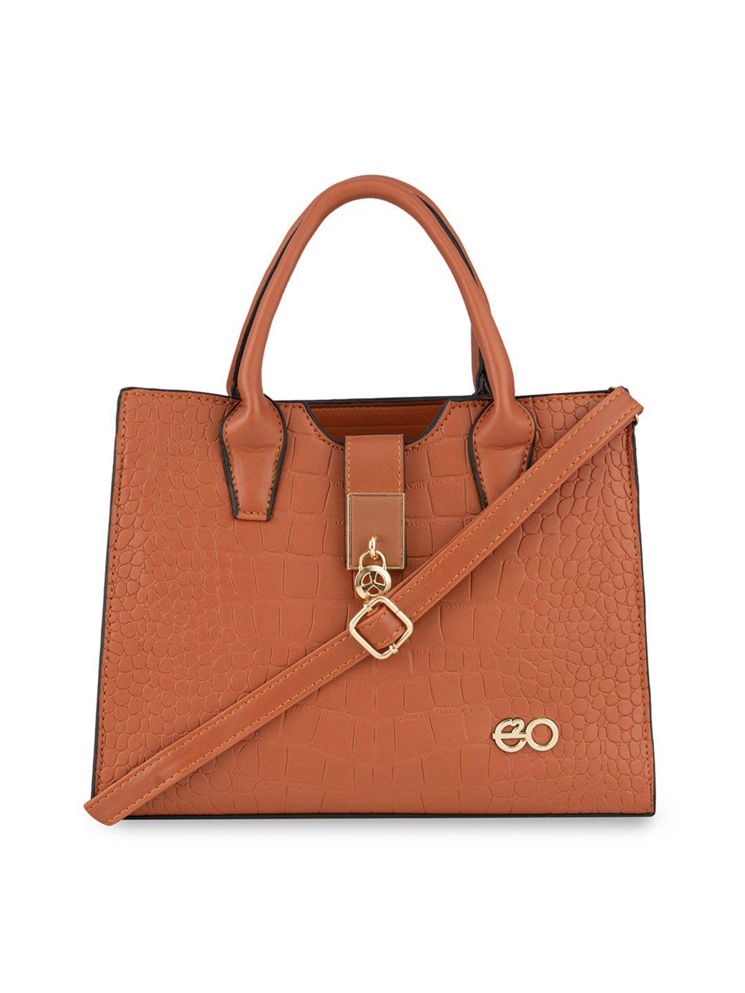 e2o textured structured handheld bag