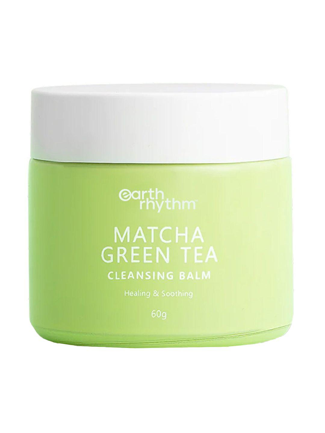 earth rhythm matcha green tea cleansing balm - healing & soothing - 60g