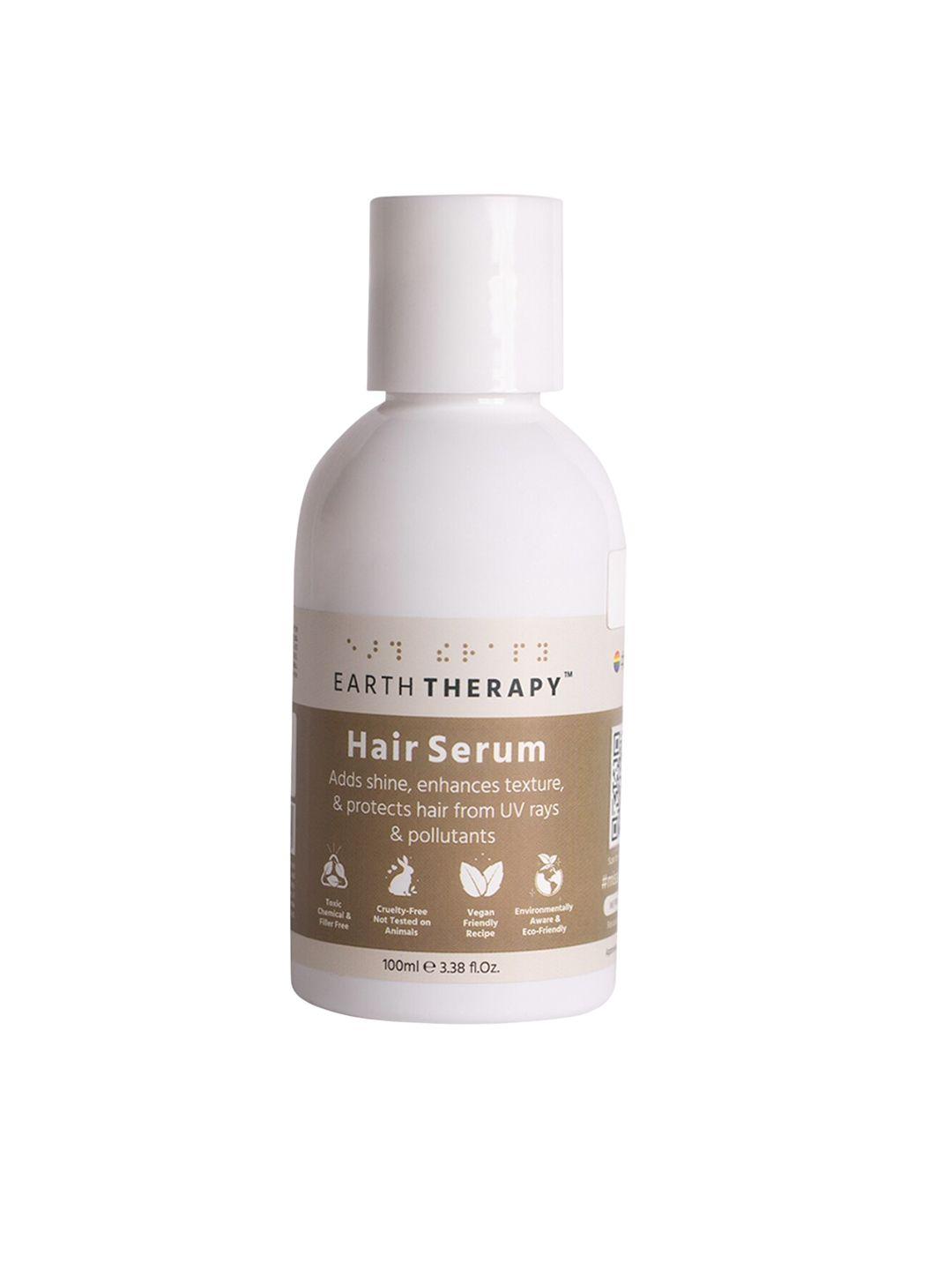 earth therapy anti-frizz & texture enhancing hair serum-100 ml