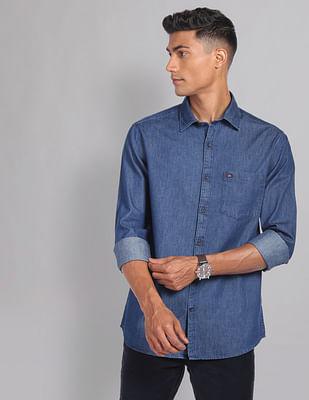 earth mint versatile twill shirt