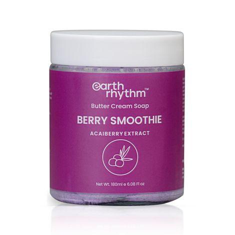 earth rhythm berry smoothie butter cream shoap, 180 ml