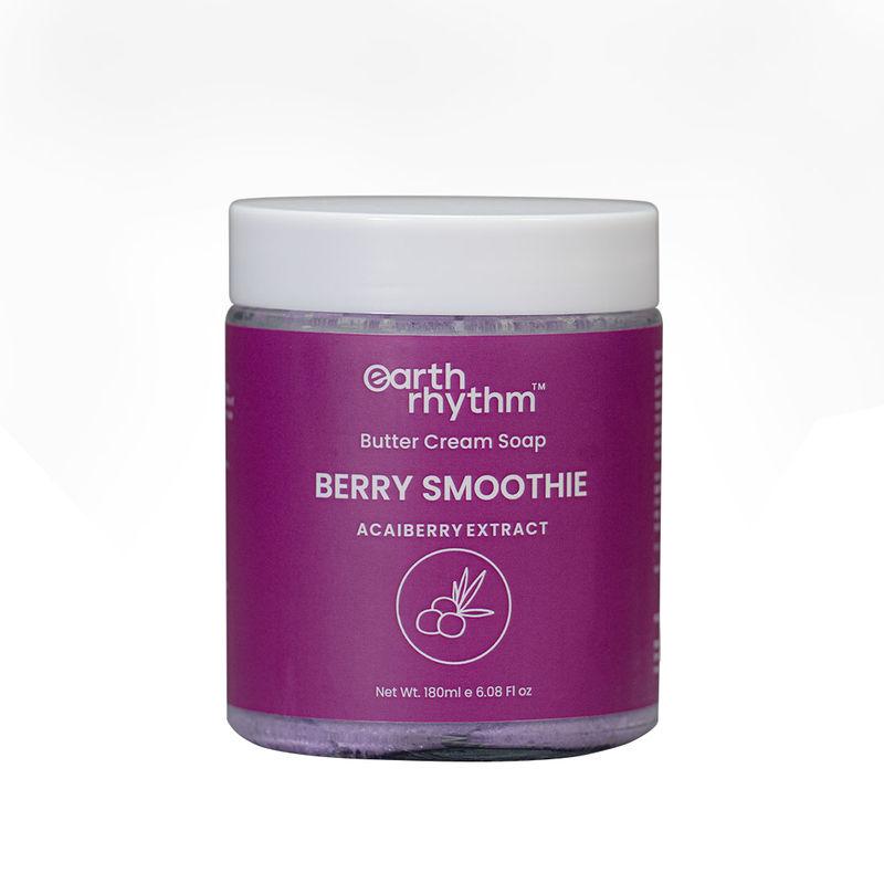 earth rhythm berry smoothie butter cream soap