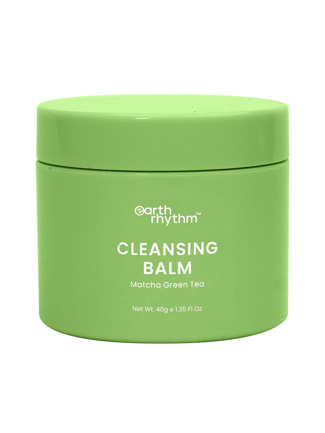 earth rhythm matcha green tea cleansing balm - 40g