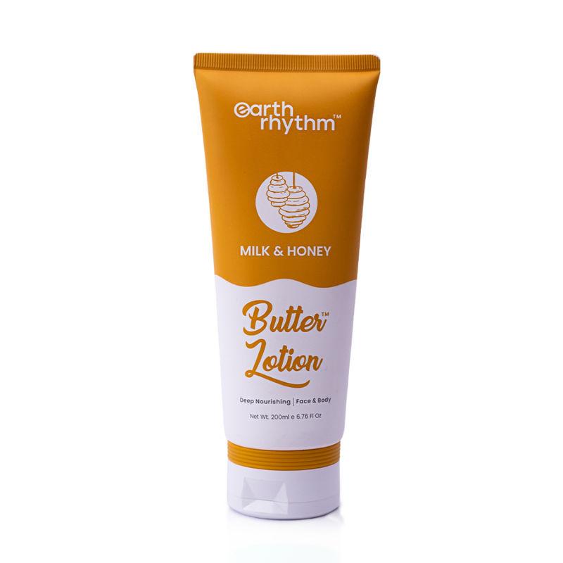 earth rhythm milk & honey butter lotion