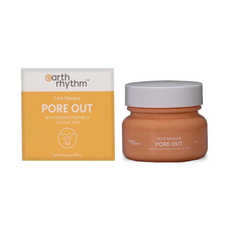 earth rhythm pore out face masque with pumpkin enzymes