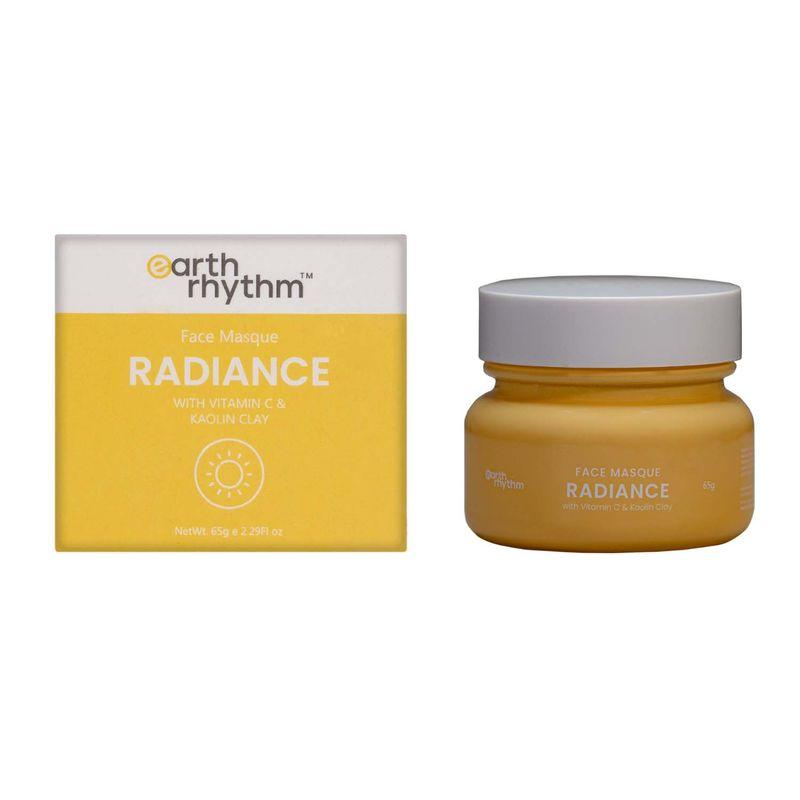 earth rhythm radiance face masque with vitamin & kaolin clay