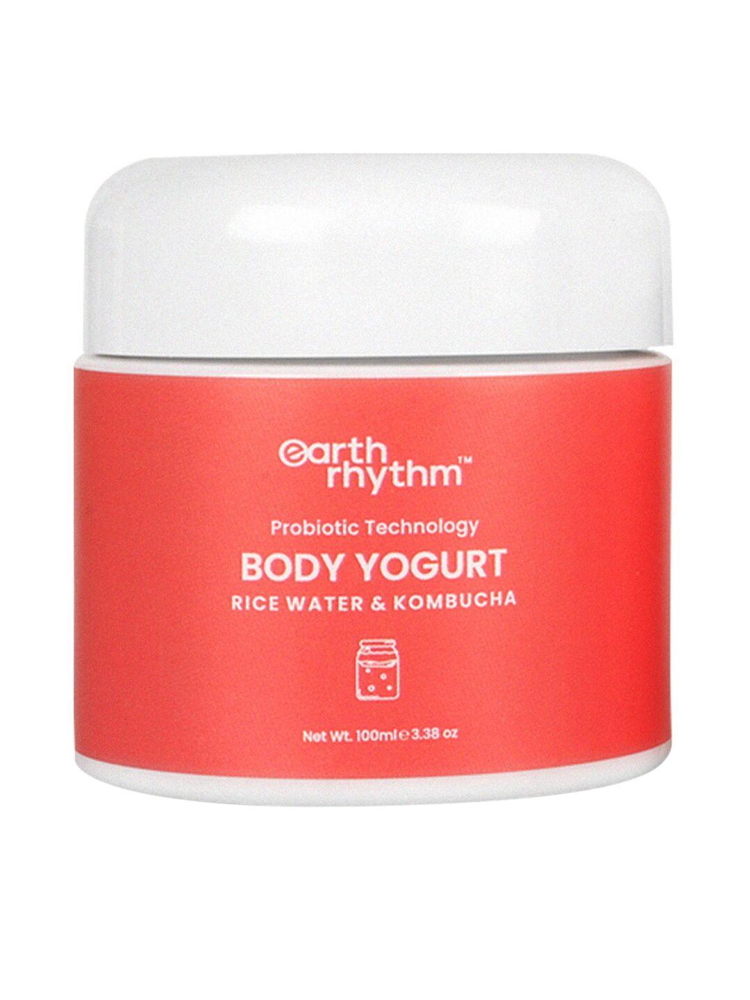 earth rhythm rice water & kombucha probiotic technology body yogurt - 100 ml