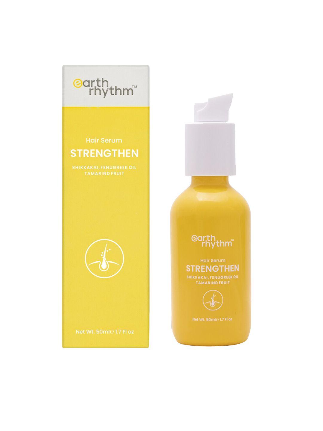 earth rhythm strengthen hair serum with shikakai & tamarind fruit - 50 ml