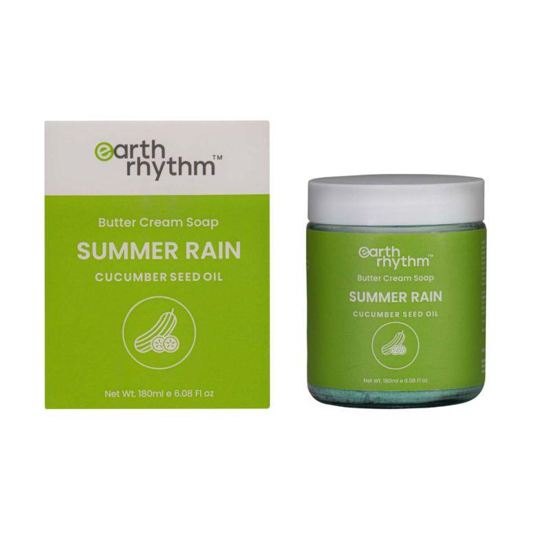 earth rhythm summer rain butter cream soap