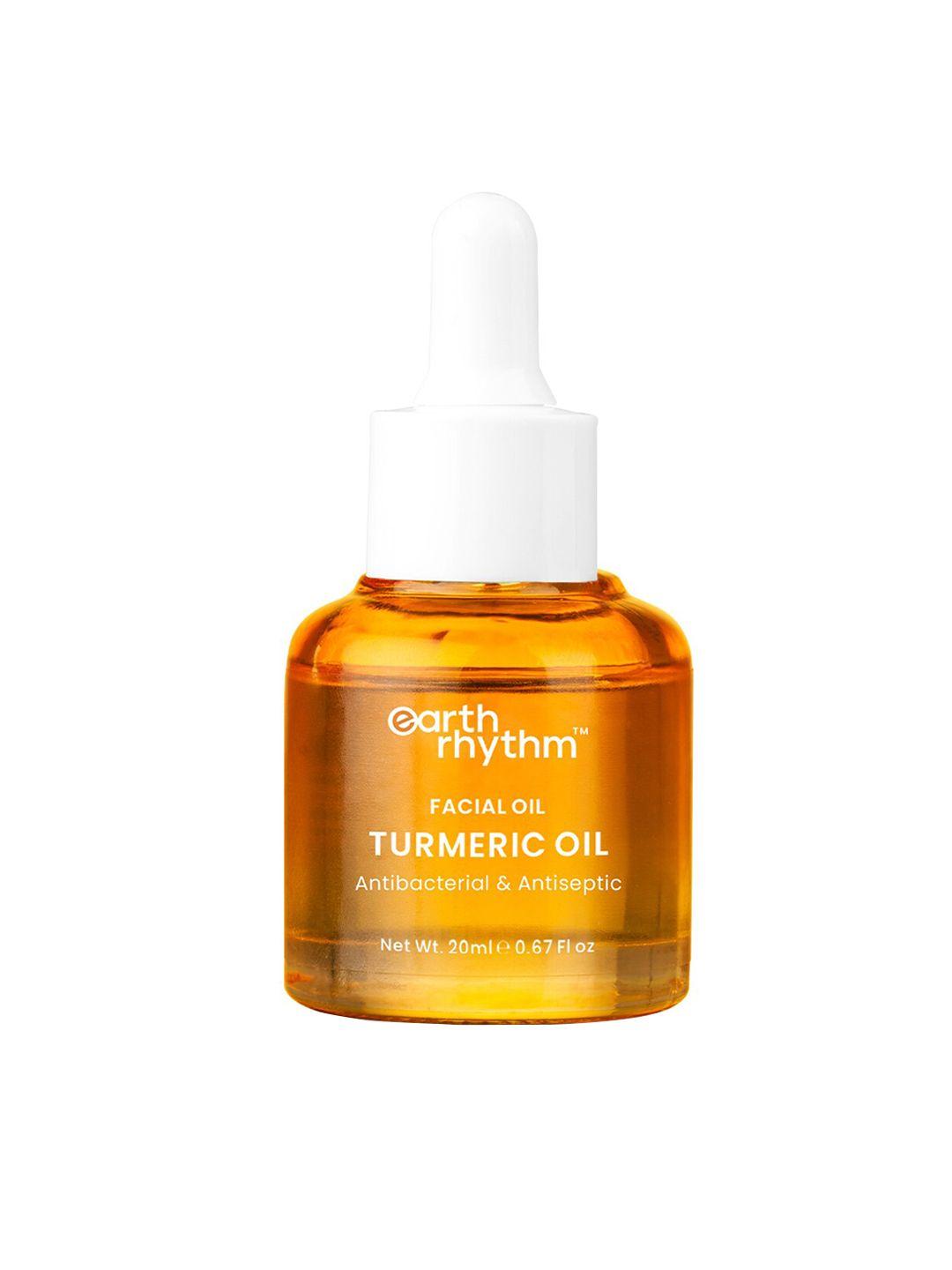 earth rhythm turmeric facial oil for dark spots & acne - 20 ml