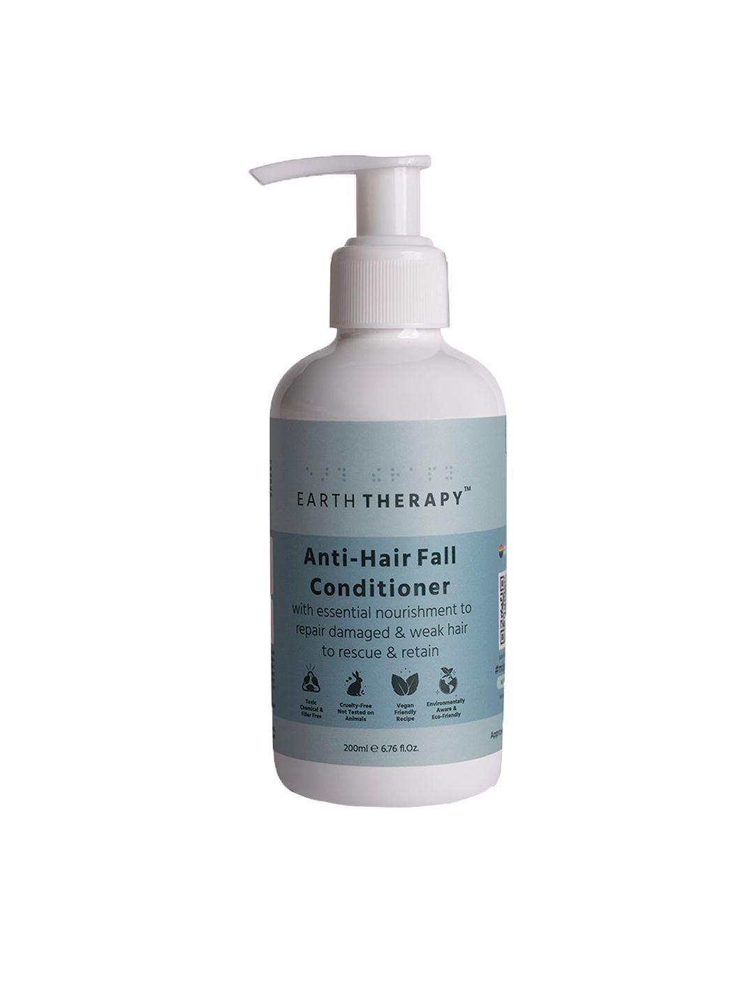 earth therapy anti-hair fall therapy conditioner with fermented rice water - 200ml