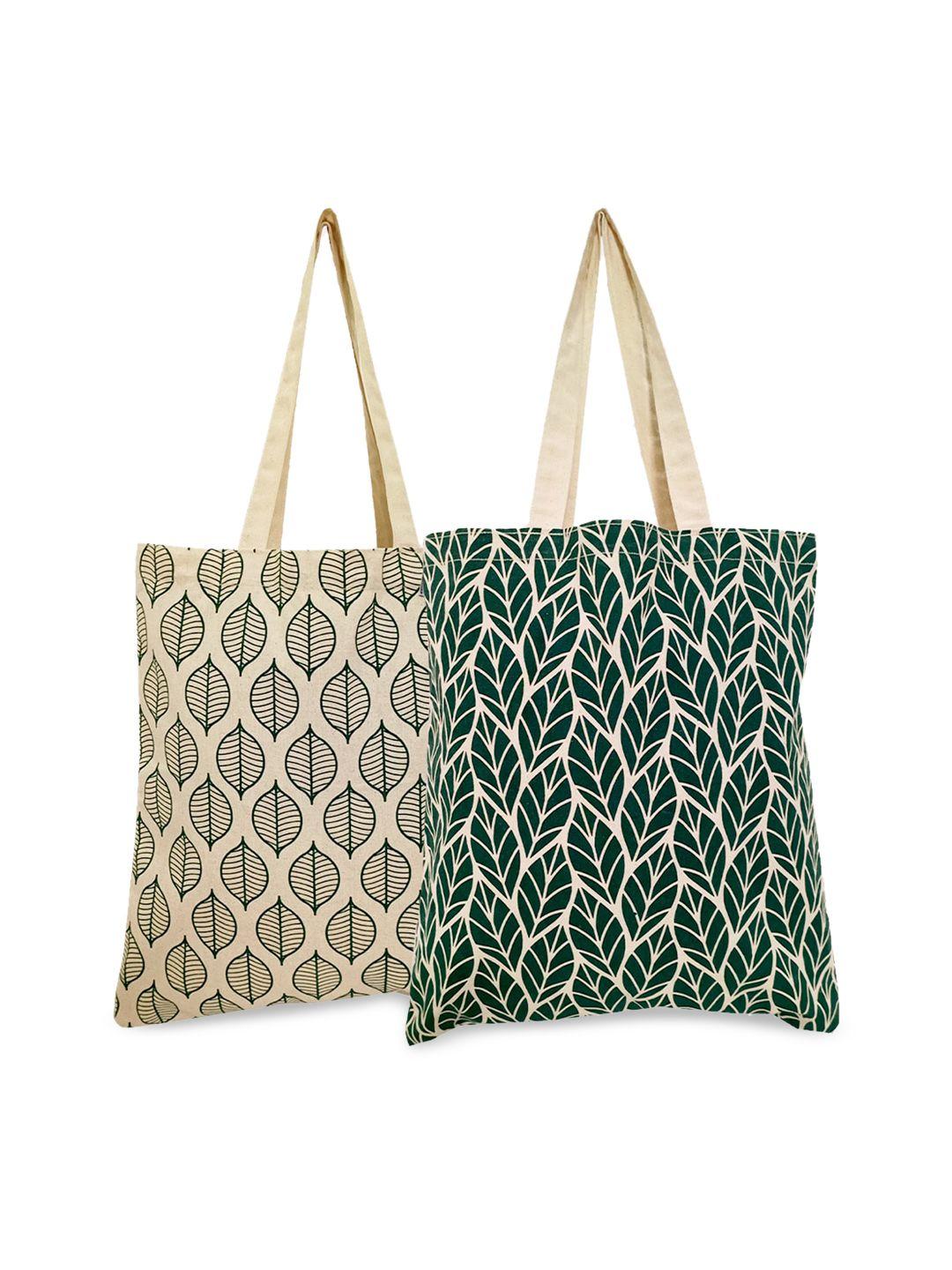 earthbags green shopper tote bag