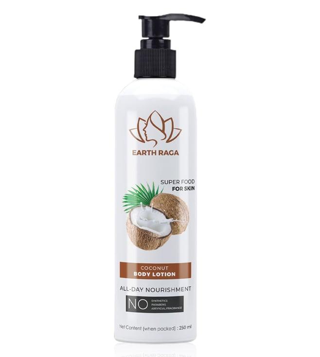 earthraga coconut body lotion - 250 ml