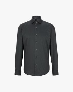 easy-iron twill regular fit shirt