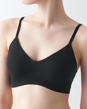 easy on skin ribbed bra