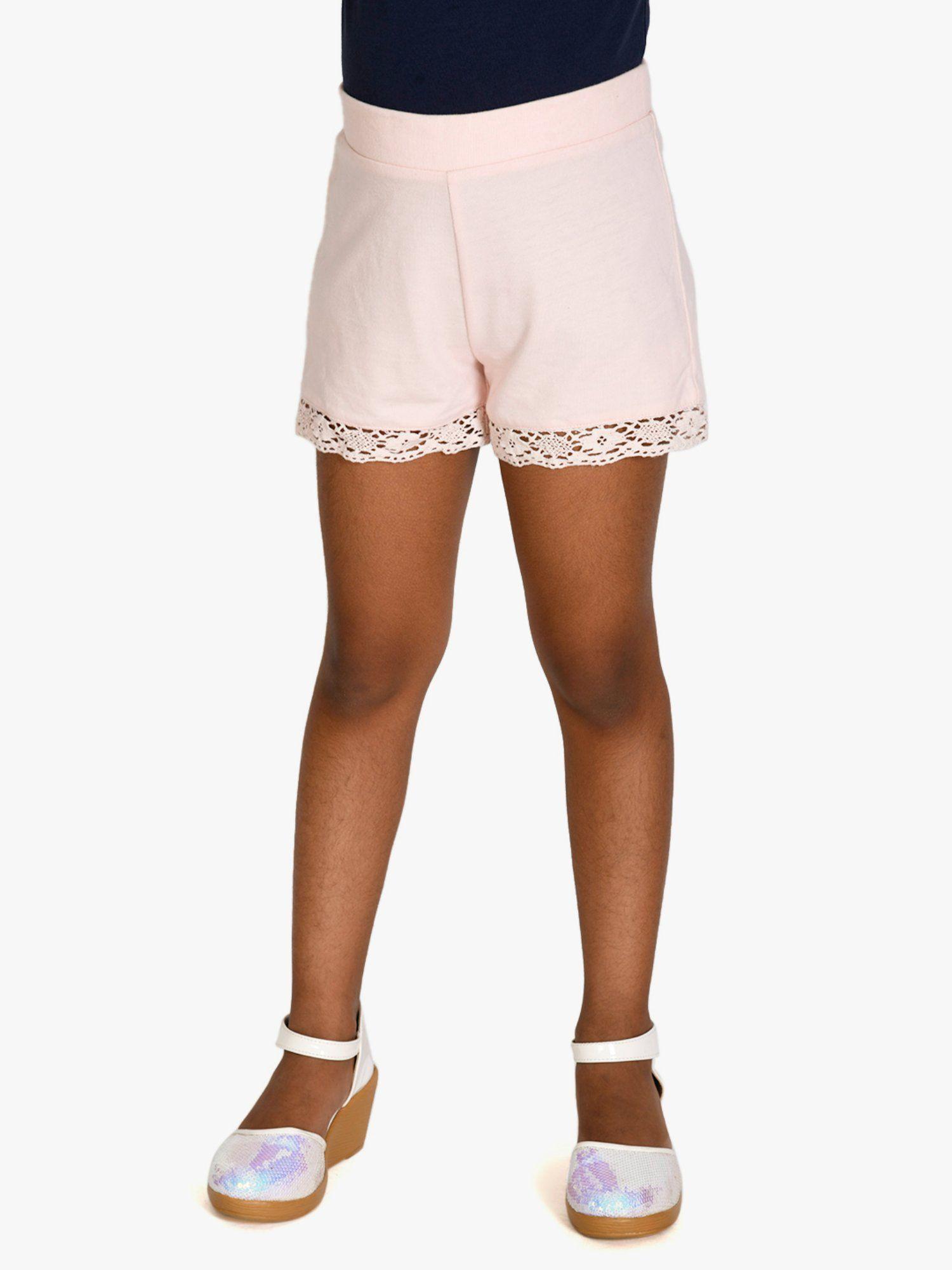 easy-peesy shorts plain pink