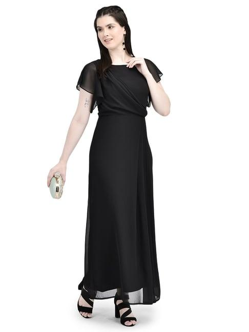 eavan black maxi dress