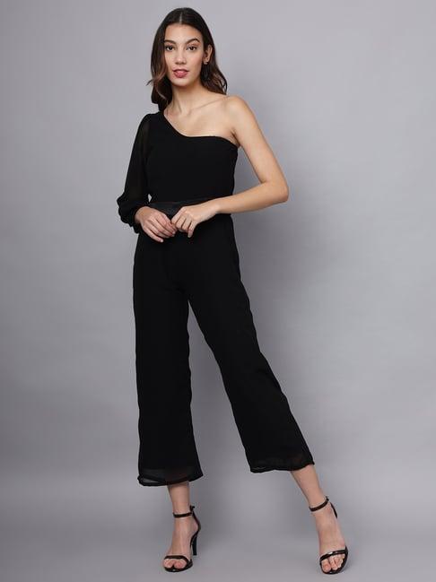 eavan black midi jumpsuit