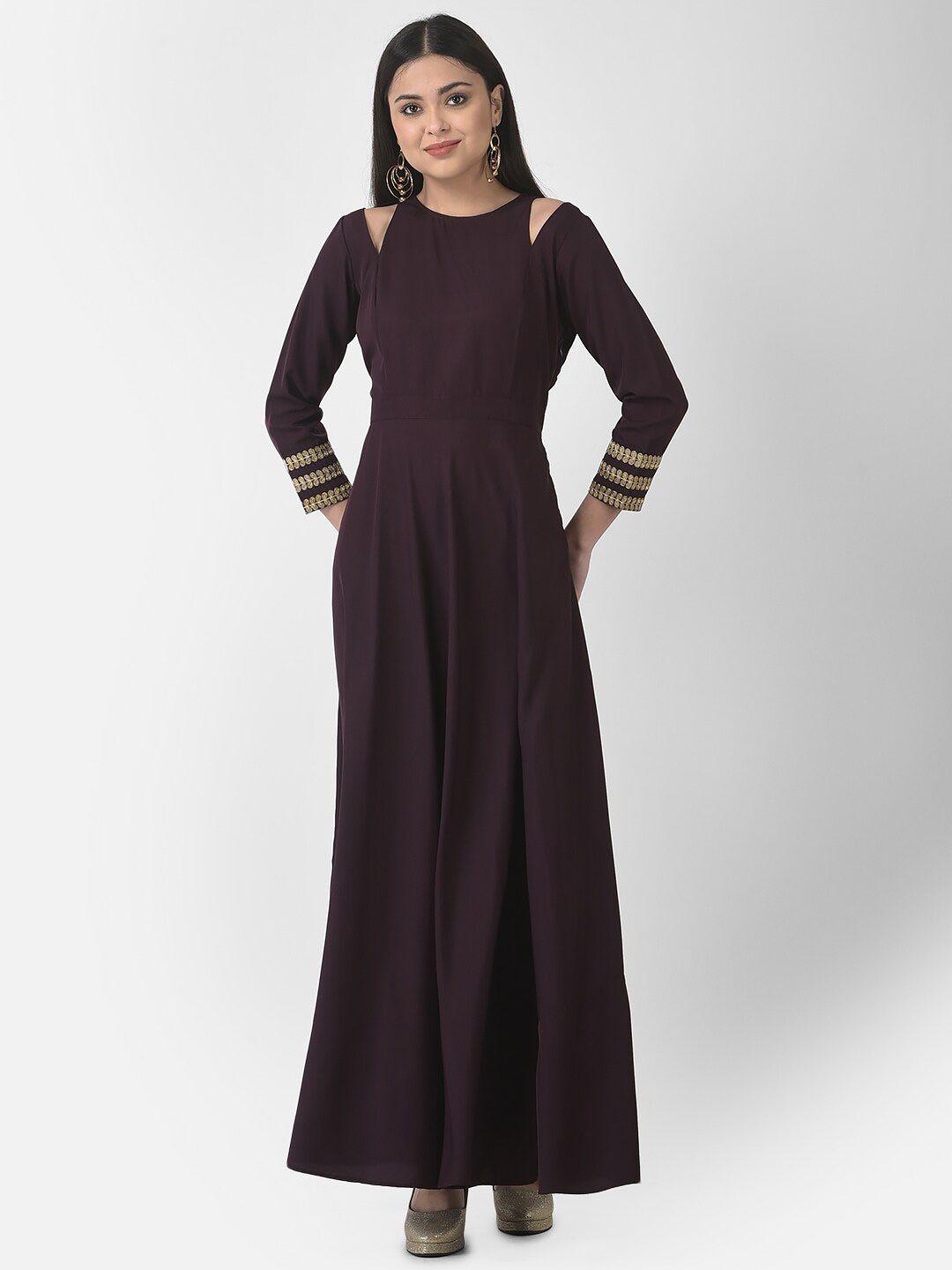 eavan crepe maxi dress