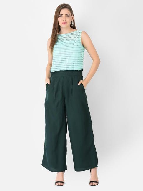 eavan green lace jumpsuit