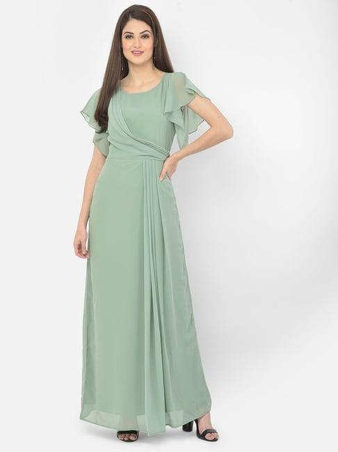 eavan green maxi dress
