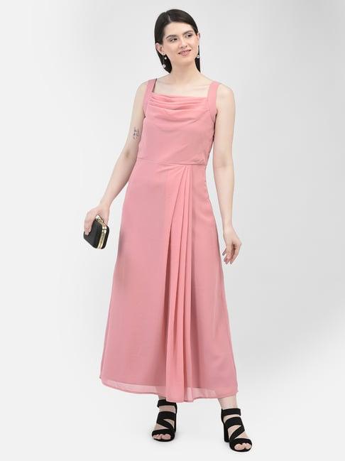 eavan peach relaxed fit maxi dress