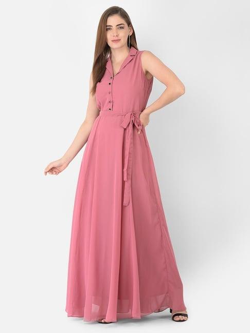 eavan pink regular fit dress