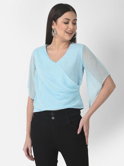 eavan sky blue top