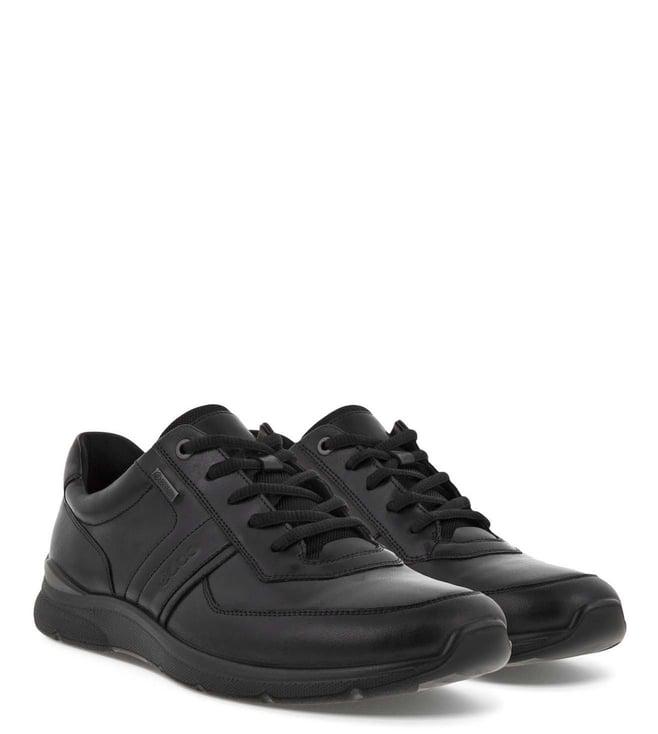 ecco men's irvingmal black shoes