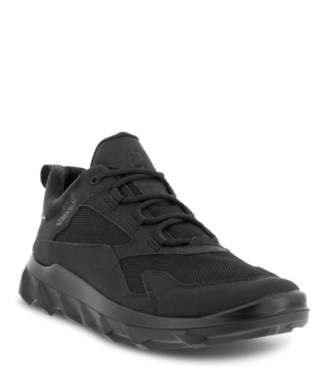 ecco men's mx black outdoor shoes