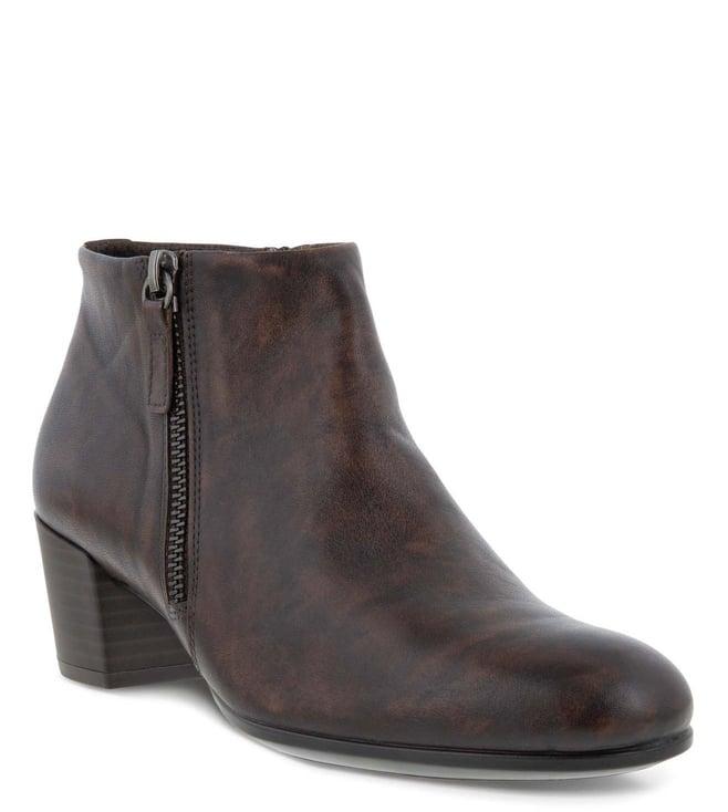 ecco women's shape cocoa brown booties