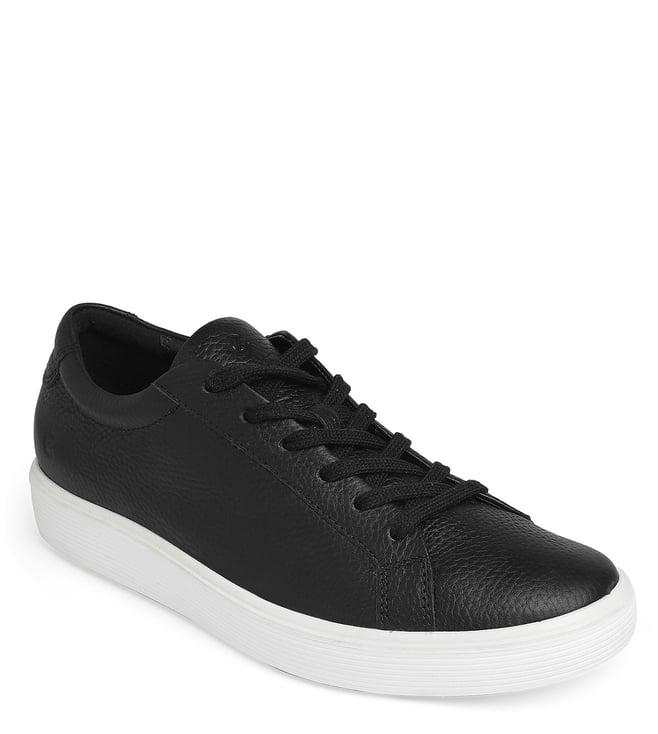 ecco women's soft 60 black sneakers