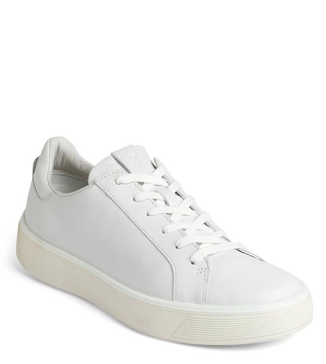 ecco women's street tray white sneakers