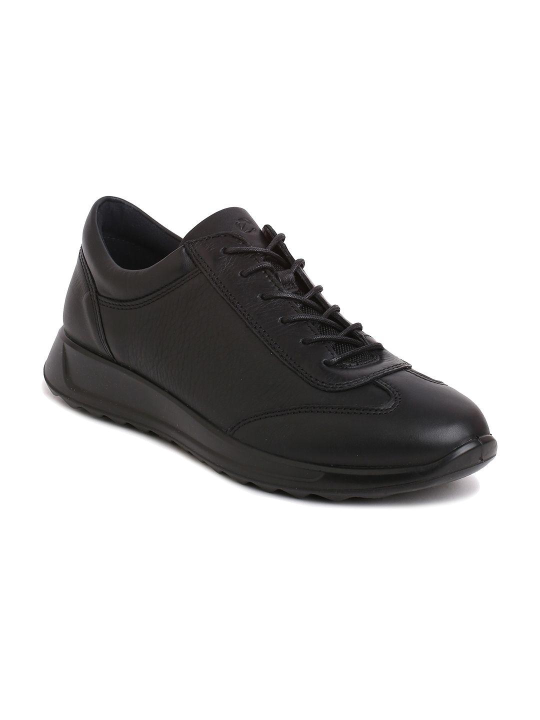 ecco women comfort insole leather sneakers
