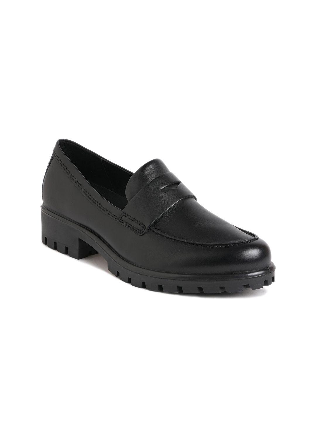 ecco women modtray comfort insole leather penny loafers