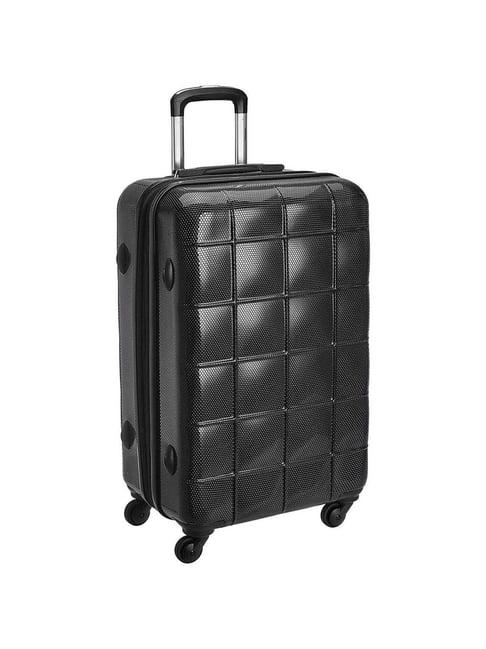 echolac black large hard cabin trolley - 78 cm