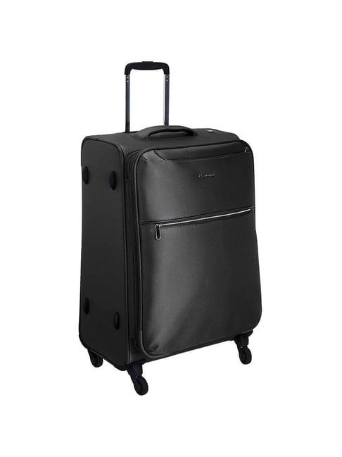 echolac black medium soft cabin trolley - 67 cm