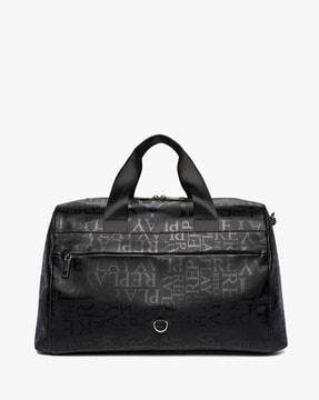 eco leather weekender bag