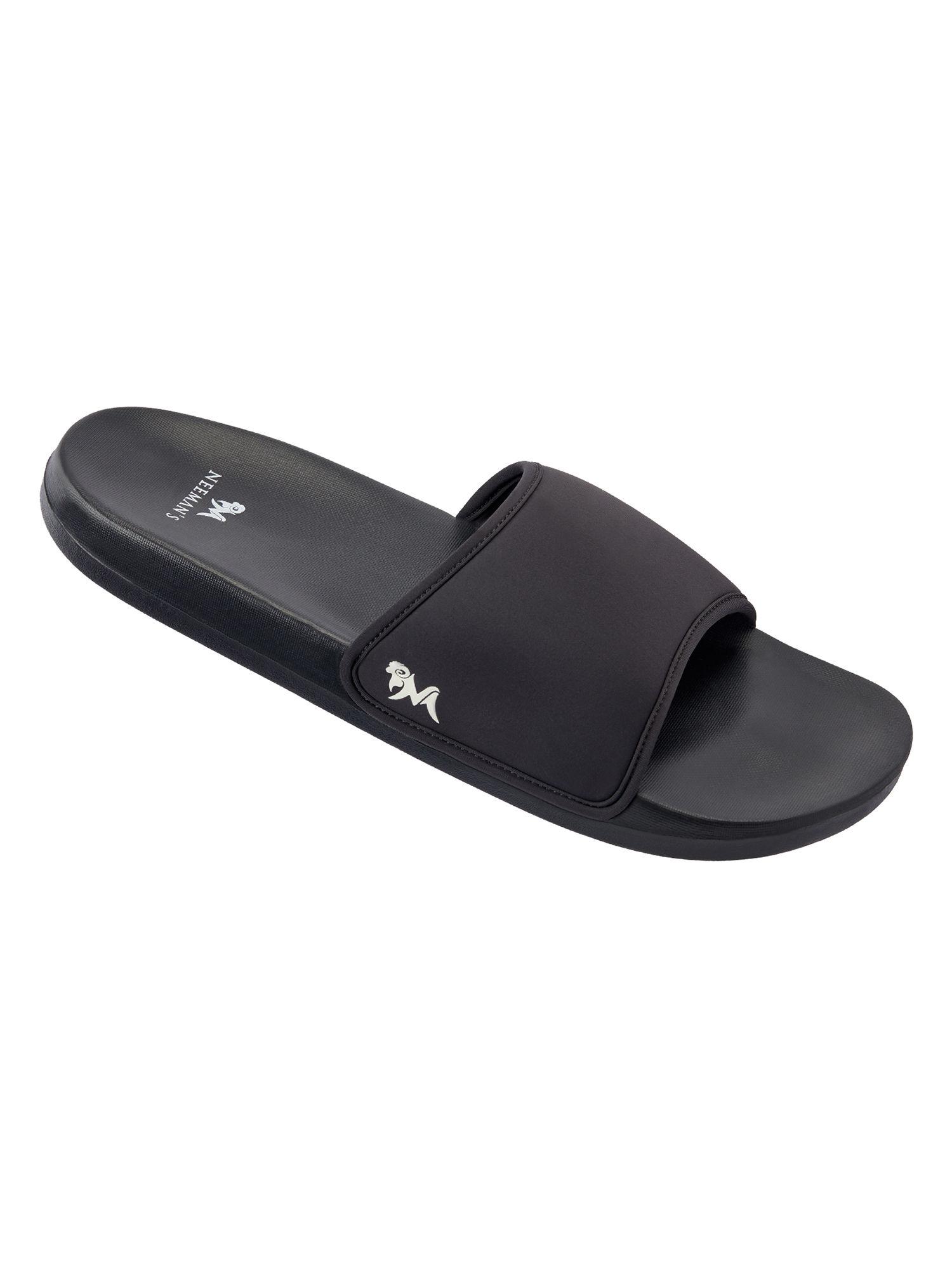 eco slides unisex coal black