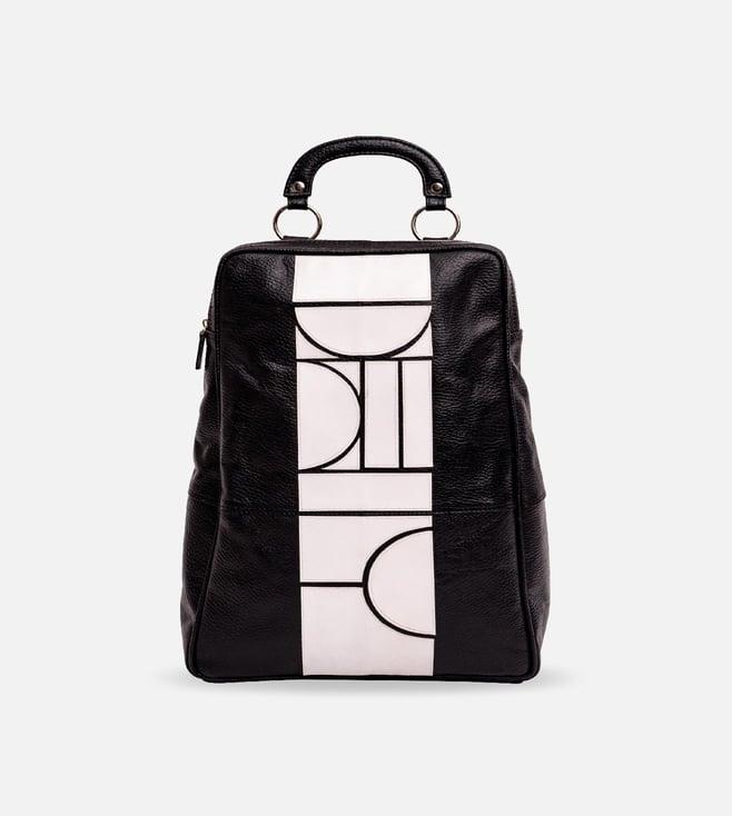 econock black noir et blanc vagabond backpack