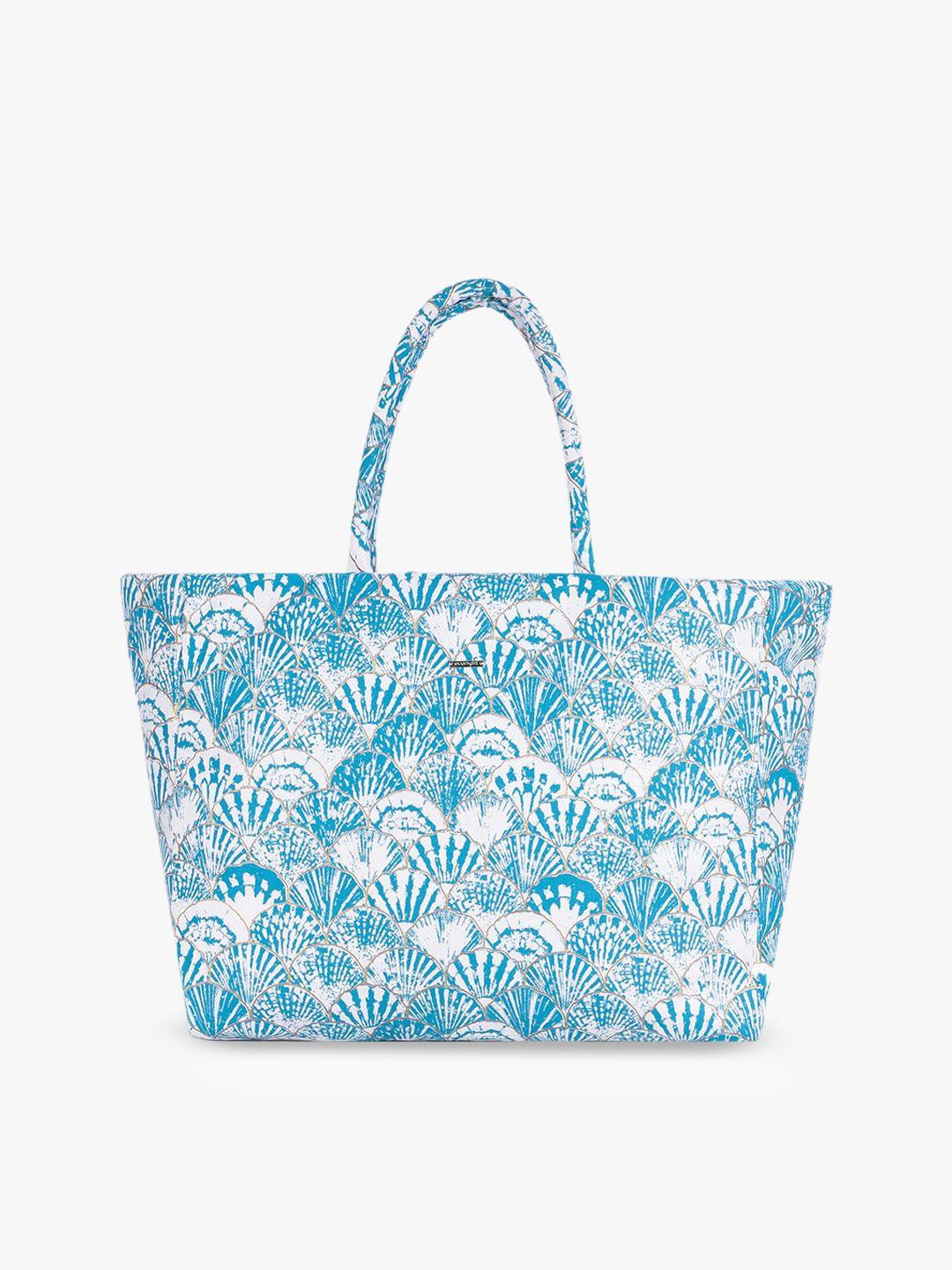 ecoright women floral printed oversized shopper tote bag
