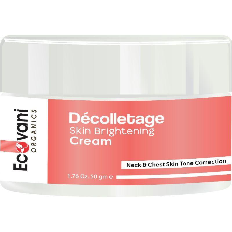 ecovani organics decolletage skin brightening cream
