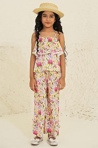 ecru-soft-cotton-floral-printed-co-ord-set-for-girls