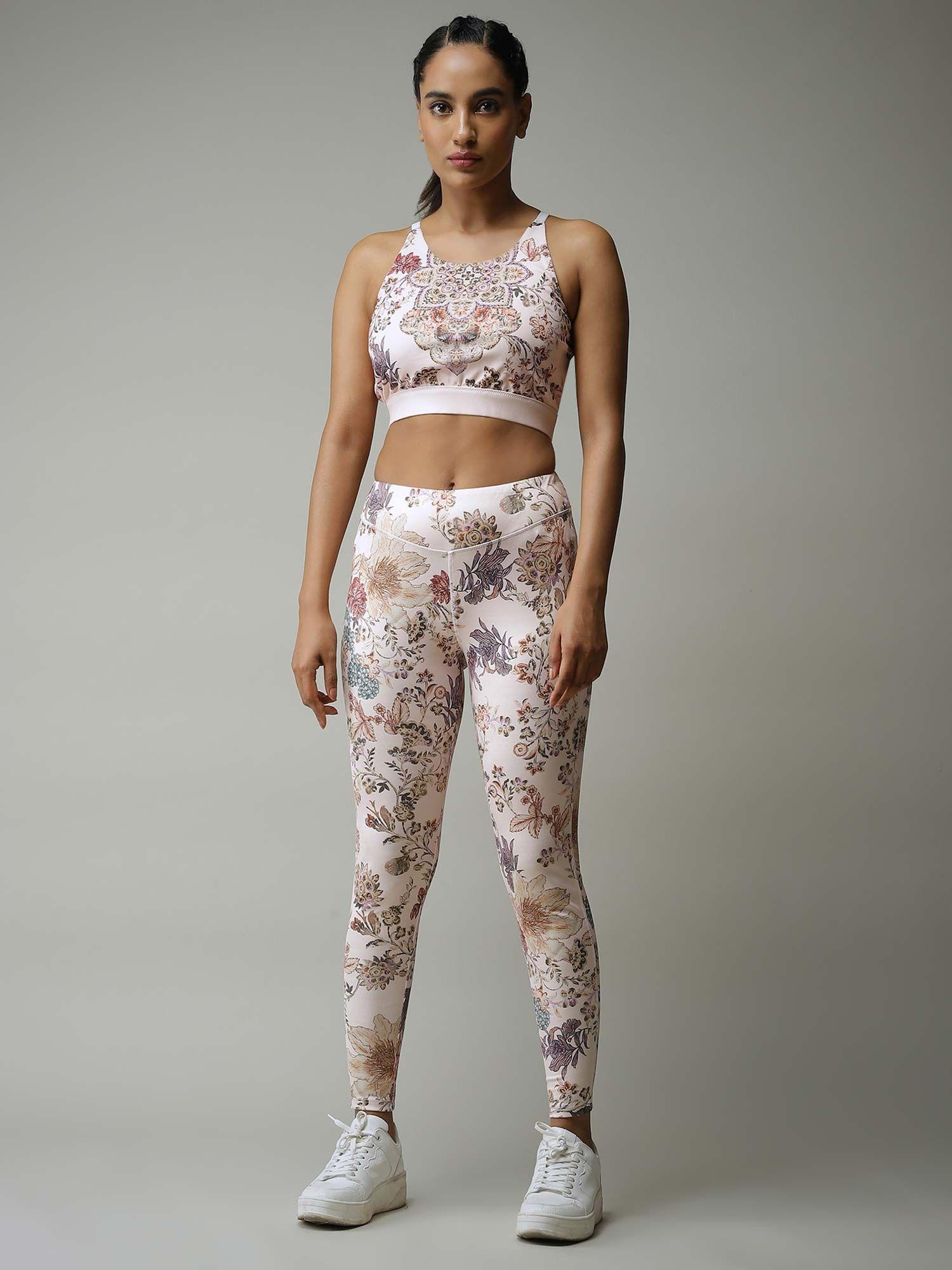 ecru printed co-ord (set of 2)