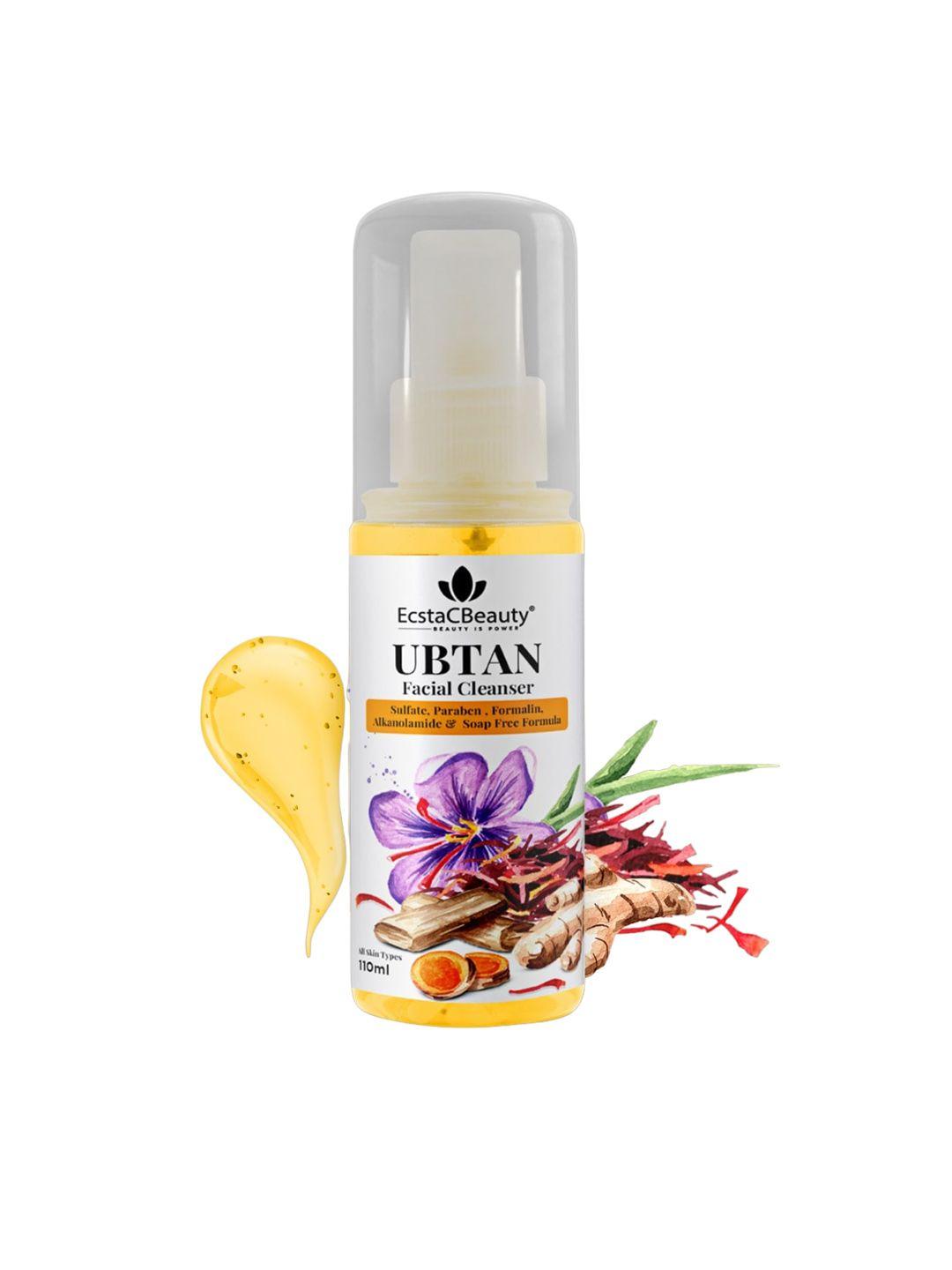 ecstacbeauty ubtan tan removal facial cleanser - 110ml