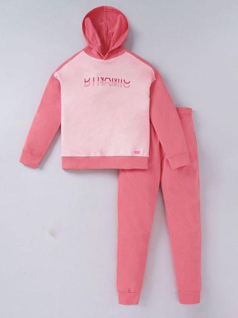 ed-a-mamma-kids-pink-&-peach-cotton-color-block-full-sleeves-sweatshirt-set