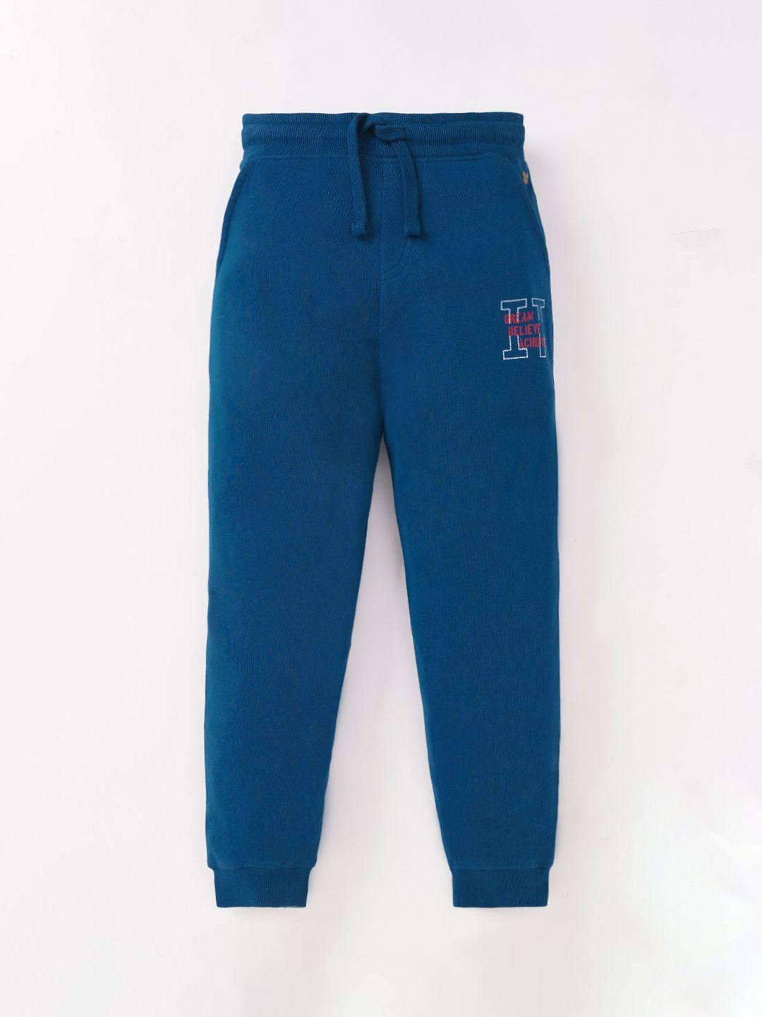 ed-a-mamma boys pure cotton mid-rise joggers