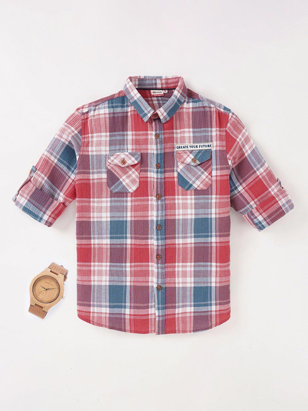 edheads boys tartan checks checked casual shirt